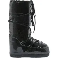 Moon Boot - Pós ski - Icon Glitter Black para Unissexo - Tamanho 31-34