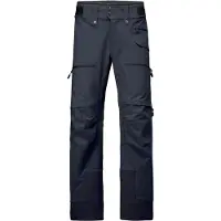 Norrøna - Calças ski - Lofoten Flex1 Pants M Caviar Black para Homem - Softshell - Tamanho XL - Preto
