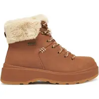 SKECHERS para mulher. 168087 Botins castanhos Park City (41), Marrom, Plano, 1 a 3cm, Zíper, Casual