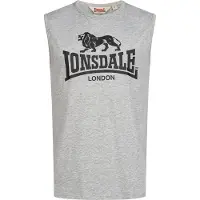 Lonsdale Camisa 'Clopton' acinzentado / preto