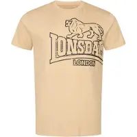 Lonsdale Camisa 'Langsett' areia / preto