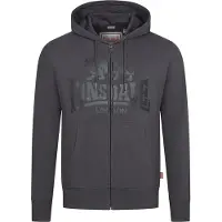 Lonsdale Casaco em moletão 'Krafty' antracite / preto