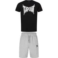 TAPOUT Fato de jogging 'Walker' acinzentado / preto