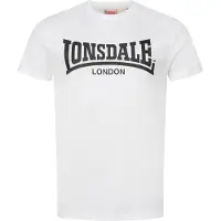 Lonsdale Camisa 'Fulwood' preto / branco