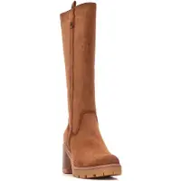 Refresh para mulher. 17303301-TAUPE Botas 173033 castanhas (40), Marrom, 5 a 8cm, Zíper, Casual
