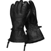 Norrøna - Vestuário outdoor mulher - Trollveggen Gore-Tex Gloves Caviar Black para Unissexo - Tamanho M - Preto