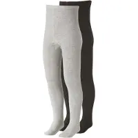 Cotton Prime Collants cinzento claro / preto
