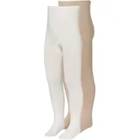 Cotton Prime Collants bege / branco lã