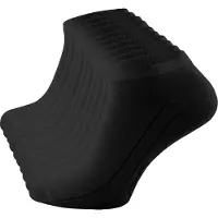 Cotton Prime Meias de desporto preto / branco