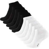Cotton Prime Meias preto / branco