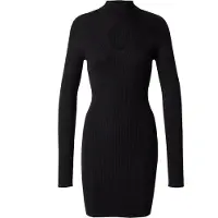 EDITED The Label Vestido de malha 'Aiyana' preto