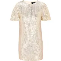 Faina Vestido de cocktail ouro