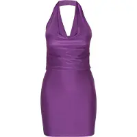 Faina Vestido de cocktail púrpura