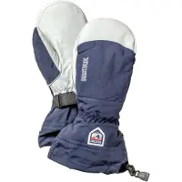 Hestra - Luvas ski - Mitt Army Leather Heli Ski Navy para Unissexo - Tamanho 7