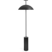 Kartell Candeeiro de pé Geen-A, preto, altura 132 cm, aço