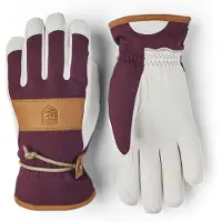 Hestra - Luvas ski - Voss Czone Glove Bordeaux para Unissexo - Tamanho 7