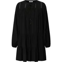 Pepe Jeans para mulher. PL9537696 Vestido Paule preto (XL), Casual, Denim, Viscoso