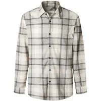 Pepe Jeans para homem. PM3090829 Camisa cinzenta Clue (XL), Casual, Cinza, Algodão, Manga comprida