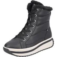 Rieker Botim com fivela preto