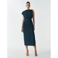 BWLDR Vestido 'Alias' verde escuro