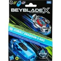 Beyblade Conjunto Premium De Lançador Com Corda E Pião Cobalt Dragoon 2-60c