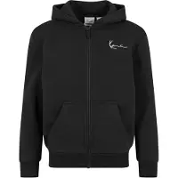 Karl kani Casaco em moletão 'Essential' preto / branco