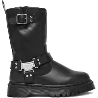 Dr. Martens Botas rasas ANISTONE HI PULL ON BOOT mulheres - Preto - 42