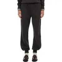 Superdry para mulher. W7011221A Country Club Cuff Jogger Trousers preto (XS), Casual, Algodão