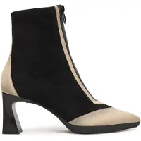 Hispanitas para mulher. BHI254186 Botins em pele Soho preto (38), Couro, 5 a 8cm, Zíper, Casual