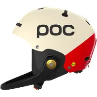 POC - Capacetes ski homem - Artic SL MIPS Rouge/Blanc para Unissexo - Tamanho 51-54 cm - Branco