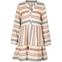 Happy girls Vestido bege / azul / cor-de-rosa / vermelho