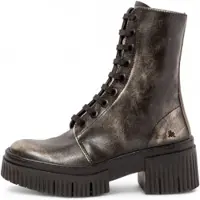 Art para mulher. 1137513EH003_001 Botas de couro 1375 York cinzentas (36), 3 a 5cm, Zíper, Casual, Cinza