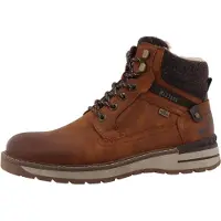 Mustang Botas com atacadores 'Maril' conhaque / preto