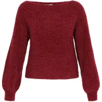 Dreimaster Pullover 'Vintage' borgonha