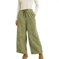 Roxy - Calças mulher - Lekeitio Pant Knit Oil Green para Mulher - Tamanho XS - Verde