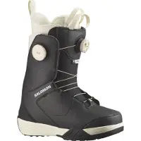 Salomon Snowboard - Botas snowboard Mulher - Kiana Dual BOA Black/Vanilla Ice para Mulher - Tamanho 23 - Preto