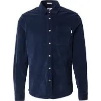 Pepe Jeans para homem. PM3090844 Camisa Clayton azul-marinho (M), Casual, Algodão, Manga comprida