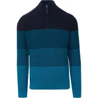 KOROSHI Pullover navy / azul ciano / petróleo
