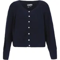 Dreimaster Casaco de malha oversized 'Vintage' navy