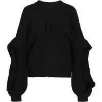 Mymo Pullover oversized 'Young Fashion' preto