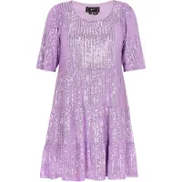 Faina Vestido de cocktail roxo