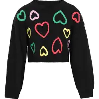 Mymo Pullover amarelo / verde / vermelho / preto