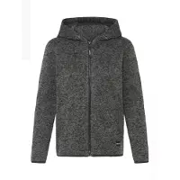 Oxmo Casaco de velo ' OXELFE HOODED ' cinzento