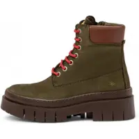 Art para mulher. 119671122003_0G3 Botins em pele 1967 Amberes verde (37), Couro, 1 a 3cm, Zíper, Casual