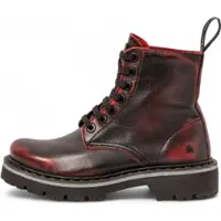 Art unisex. 1116616F4003_008 Botins em pele 1166 Marina maroon (45), Couro, Plano, Cordão, Casual, Grená
