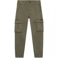 Superdry para homem. M7011132A Calças cargo Core verdes (31/32), Casual, Algodão