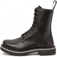 Art unisex. 111671301003_001 Botas de couro 1167 Marina preto (44), Plano, Zíper, Casual