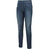 Wild Country - Vestuário escalada mulher - Session W Denim Light Blue Jeans para Mulher - Softshell - Tamanho S - Azul