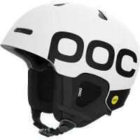 POC - Capacetes ski homem - Auric Cut BC MIPS Hydrogen White Matt para Unissexo - Tamanho 51-54 cm - Branco