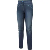 Wild Country - Vestuário escalada mulher - Session W Denim Light Blue Jeans para Mulher - Softshell - Tamanho XS - Azul